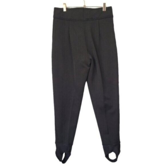 Head Sportswear | Vintage Wool Stirrup Ski Snowboarding Pants Black - Picture 2 of 7